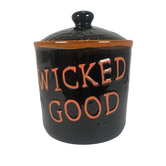Yankee Candle Other - Yankee Candle 2016 Boney Bunch Wicked Good Cookie Jar Canister w/ Lid Spider Web